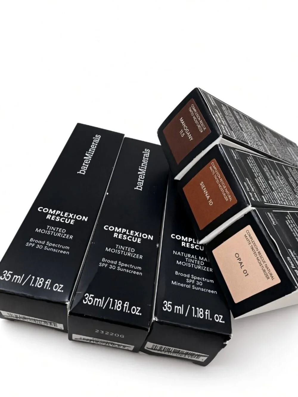 bareMinerals Lot of 6 Complexion Rescue Tinted Moisturizer Full Size 35ml SPF 30